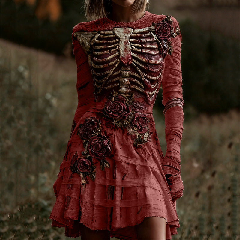 Anmutig gestaltete Kleid