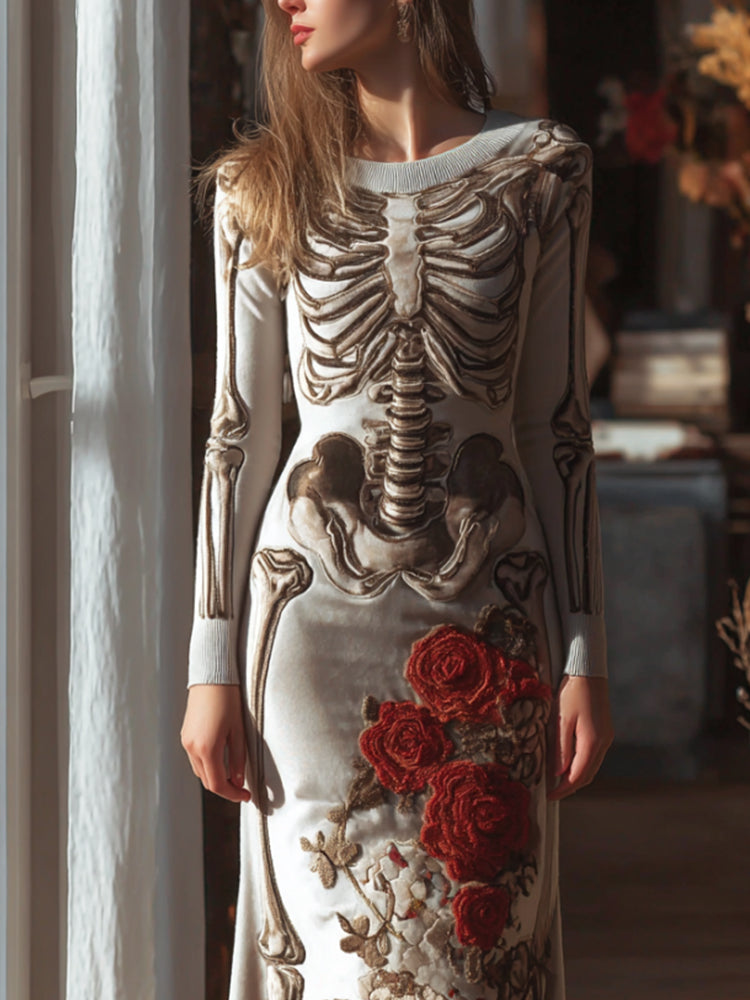Anmutig gestaltete Kleid