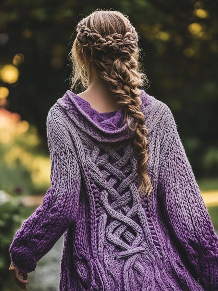 Elegant gestaltete Strickjacke