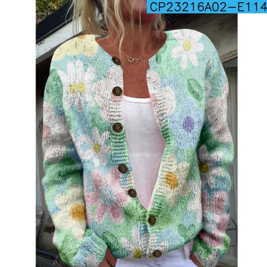 Elegant gestaltete Strickjacke