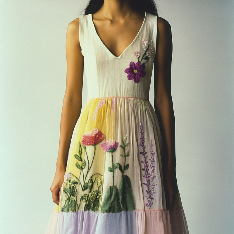 Klassische Vintage Kleid