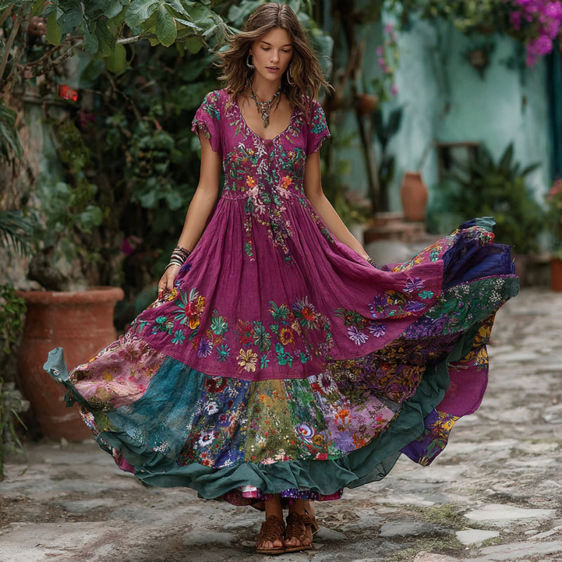 Wunderschön gefertigte Kleid