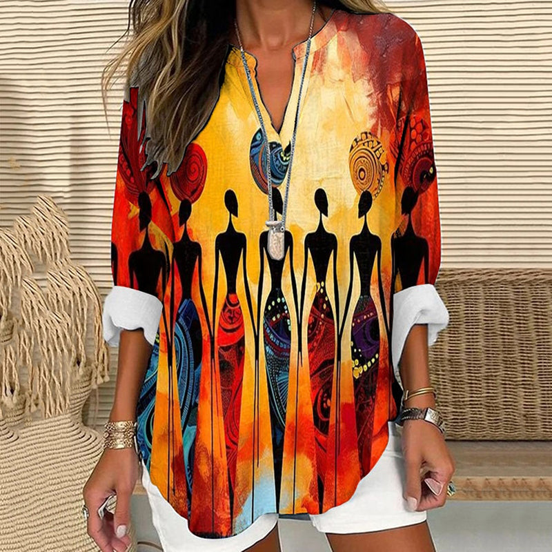 Vintage inspirierte Bluse