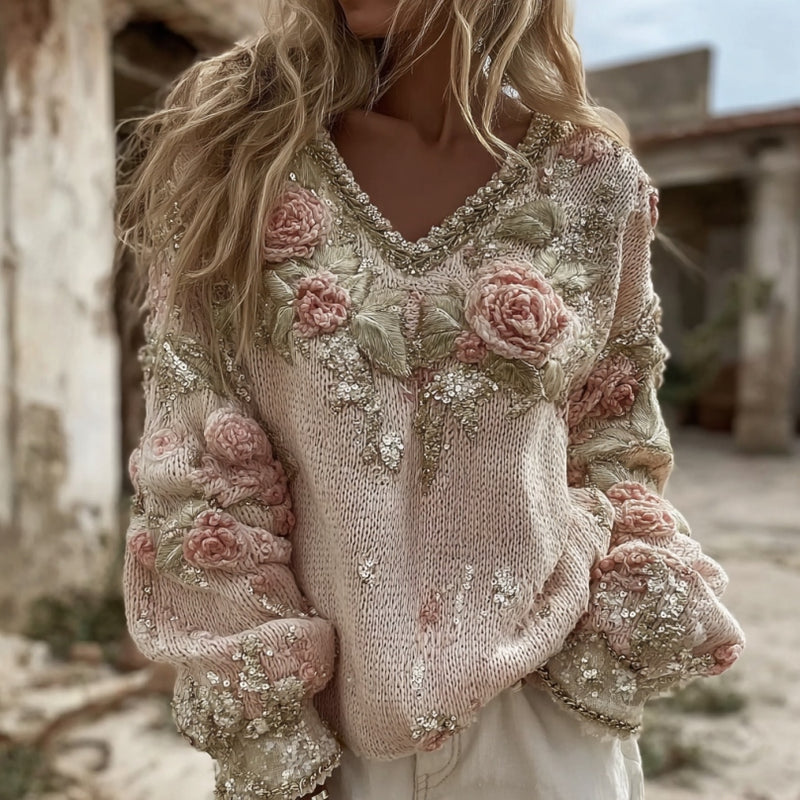 Zeitloser Vintage-Stil Pullover