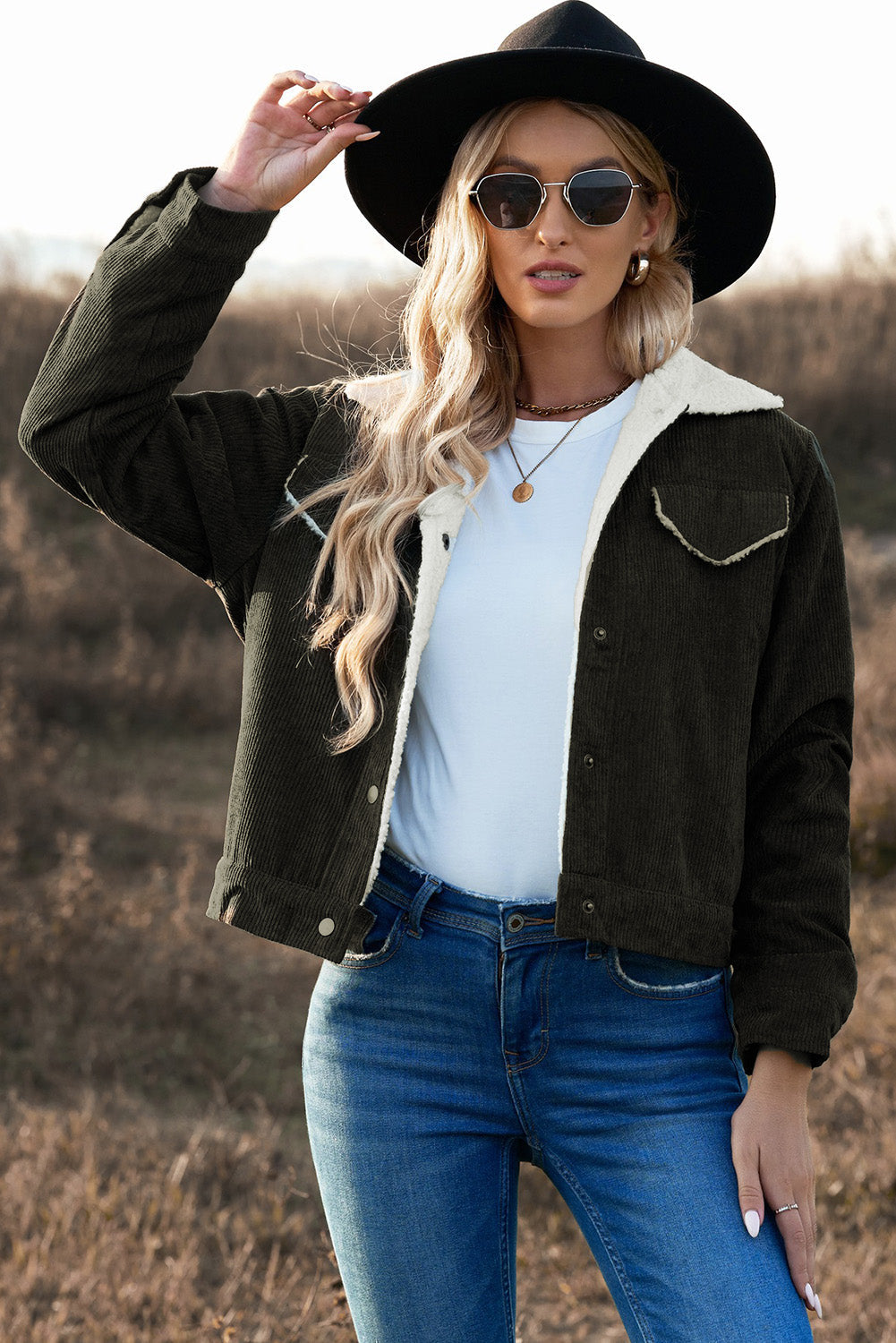 Elegant gestaltete Jacke