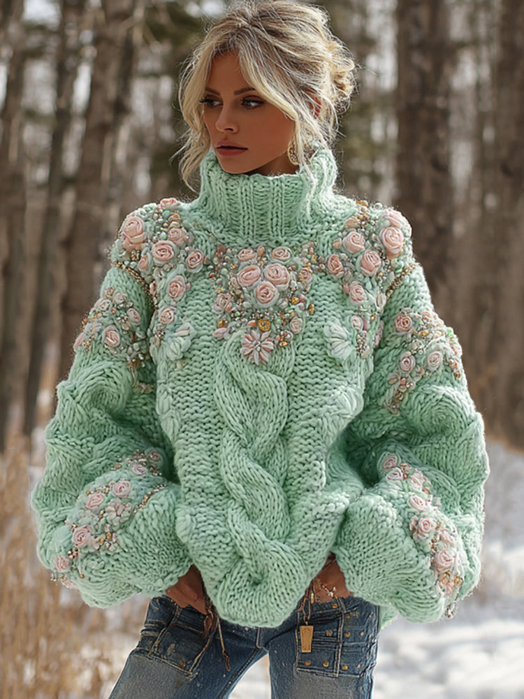 Klassischer Vintage-Pullover