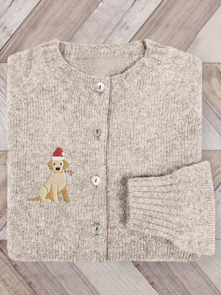 Zeitloser Vintage-Stil Strickjacke