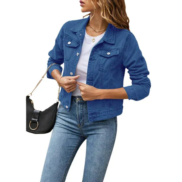 Anmutig gestaltete Jacke