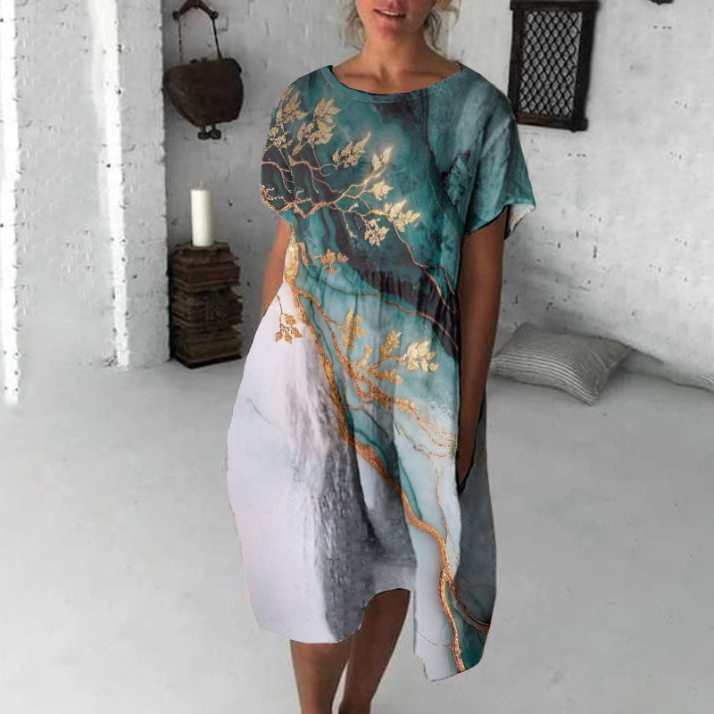 Anmutig gestaltete Kleid