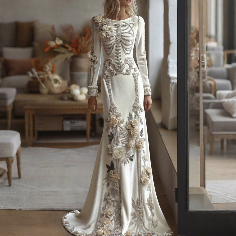 Klassische Vintage Kleid