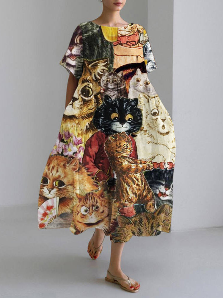 Zeitloser Vintage-Stil Kleid