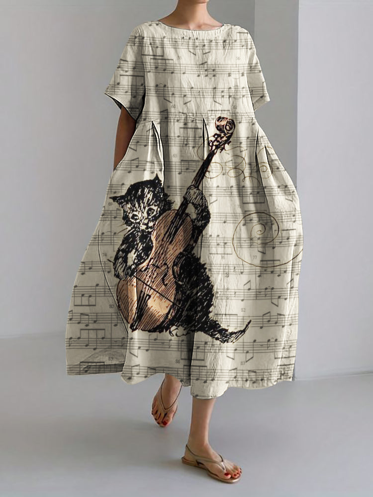 Klassisch gestaltete Kleid