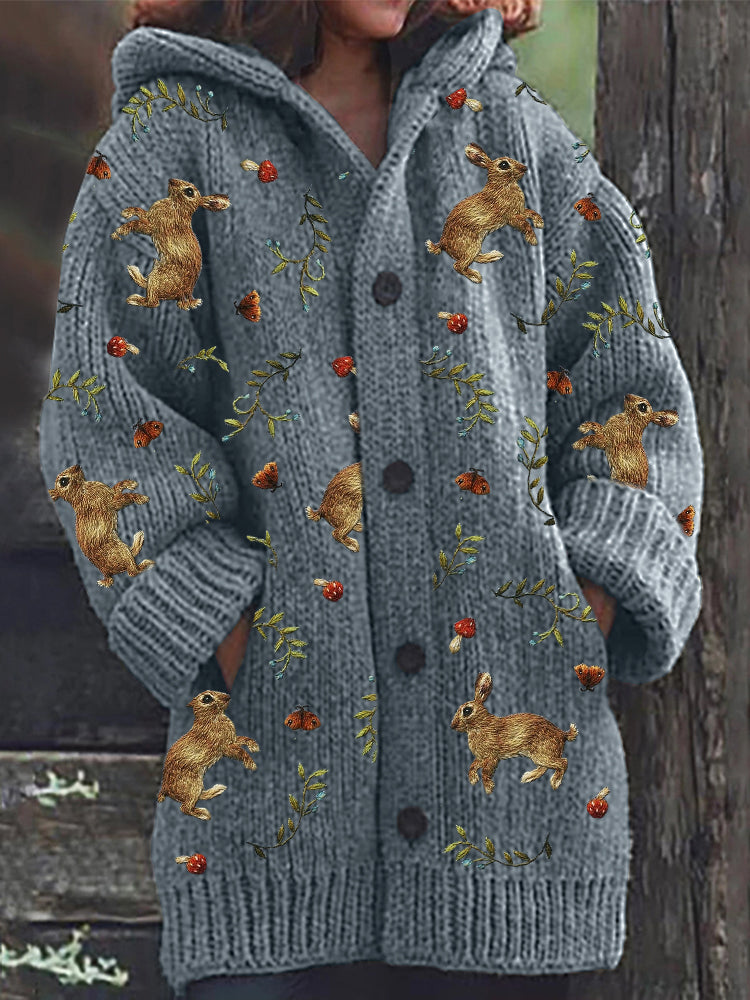 Klassische Vintage Strickjacke