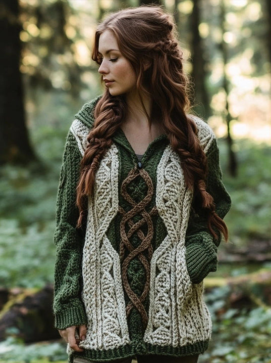 Zeitloser Vintage-Stil Pullover