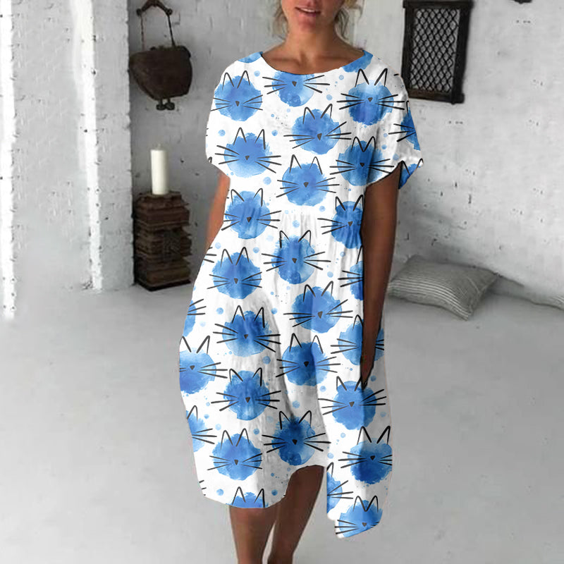 Durchdacht gestaltete Kleid