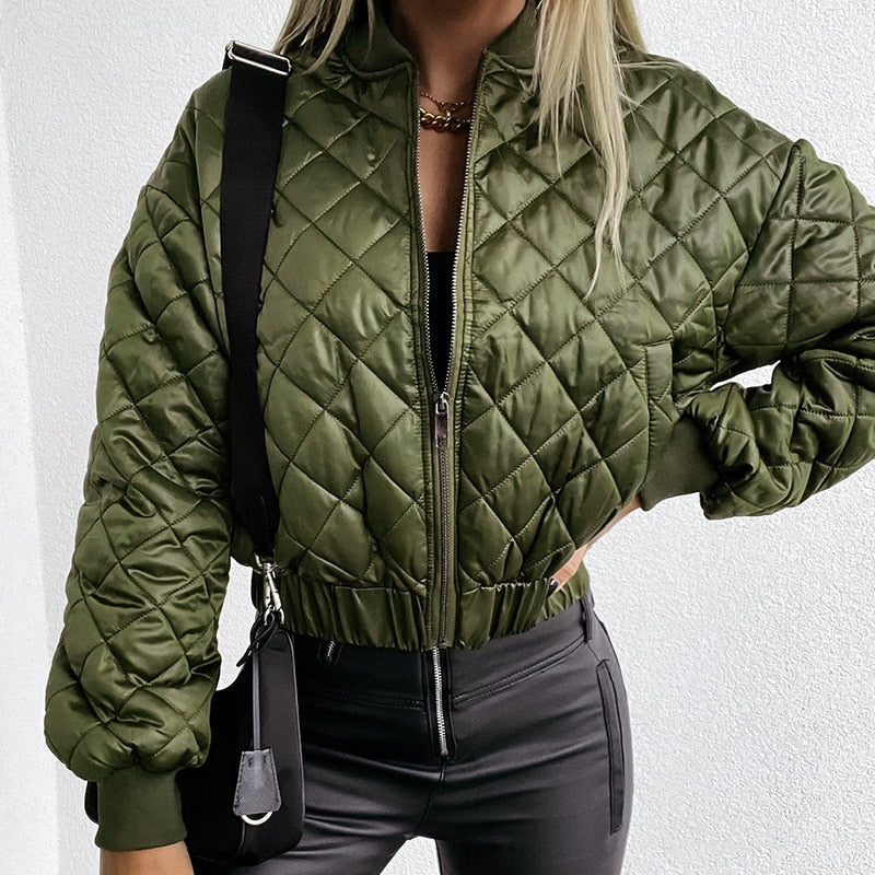 Anmutig gestaltete Jacke
