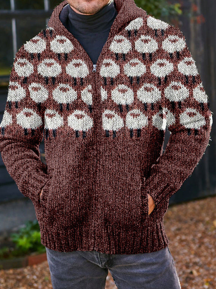 Vintage inspirierte Strickjacke