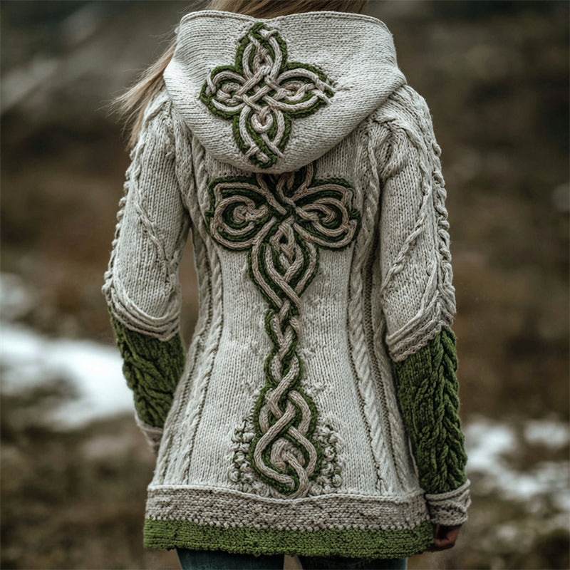 Elegant gestaltete Strickjacke