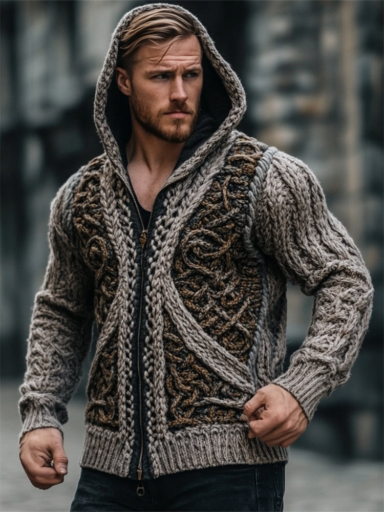 Klassische Vintage Strickjacke