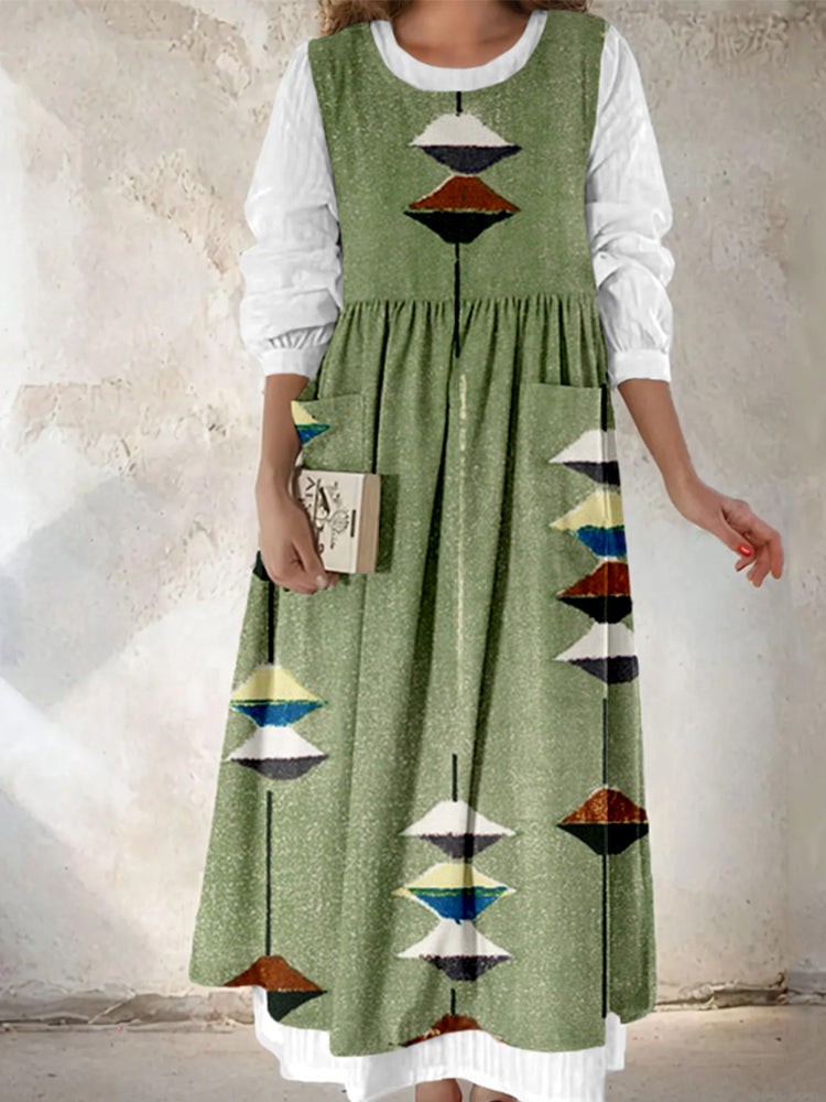 Klassische Vintage Kleid