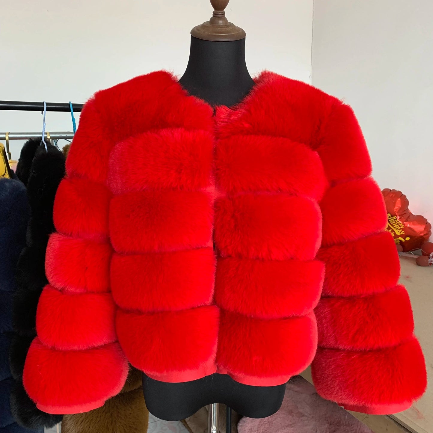 Anmutig gestaltete Jacke