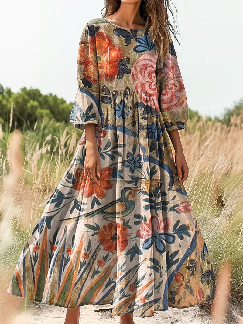 Zeitloser Vintage-Stil Kleid