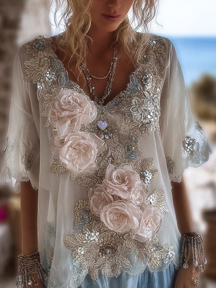 Elegant gestaltete Top