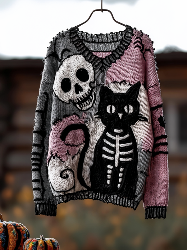 Zeitloser Vintage-Stil Pullover