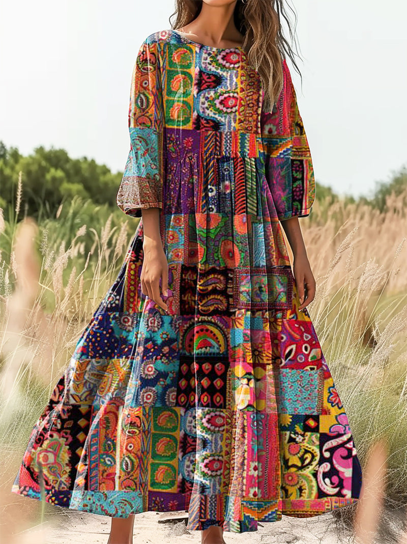 Zeitloser Vintage-Stil Kleid