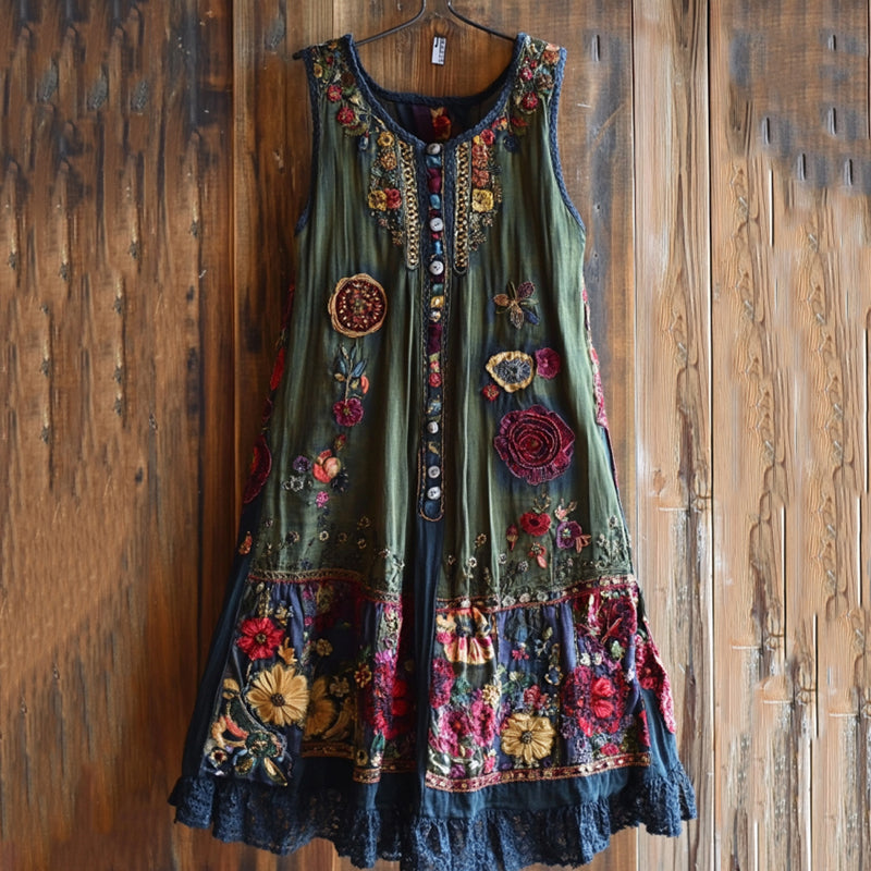 Zeitloser Vintage-Stil Kleid