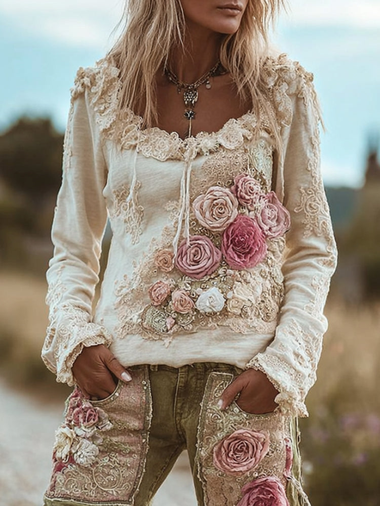 Elegant gestaltete Top