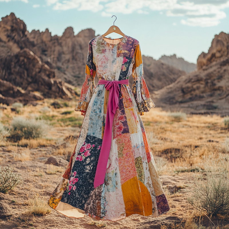 Durchdacht gestaltete Kleid