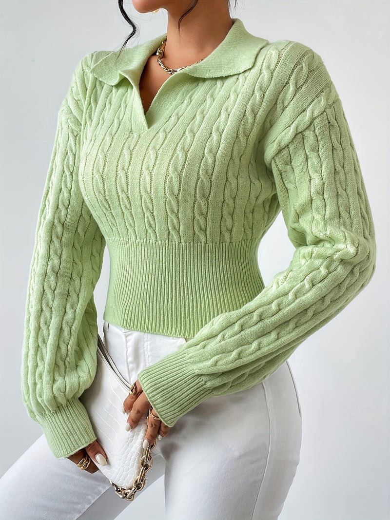 Zeitloser Vintage-Stil Pullover