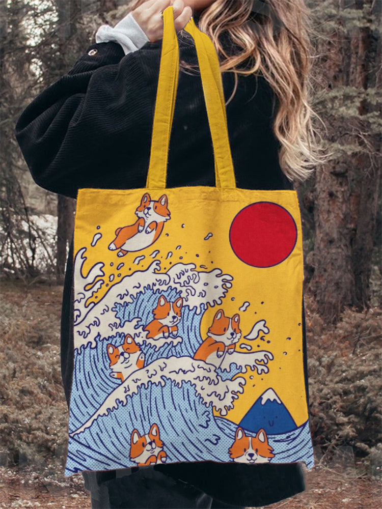 Klassisch gestaltete Tasche