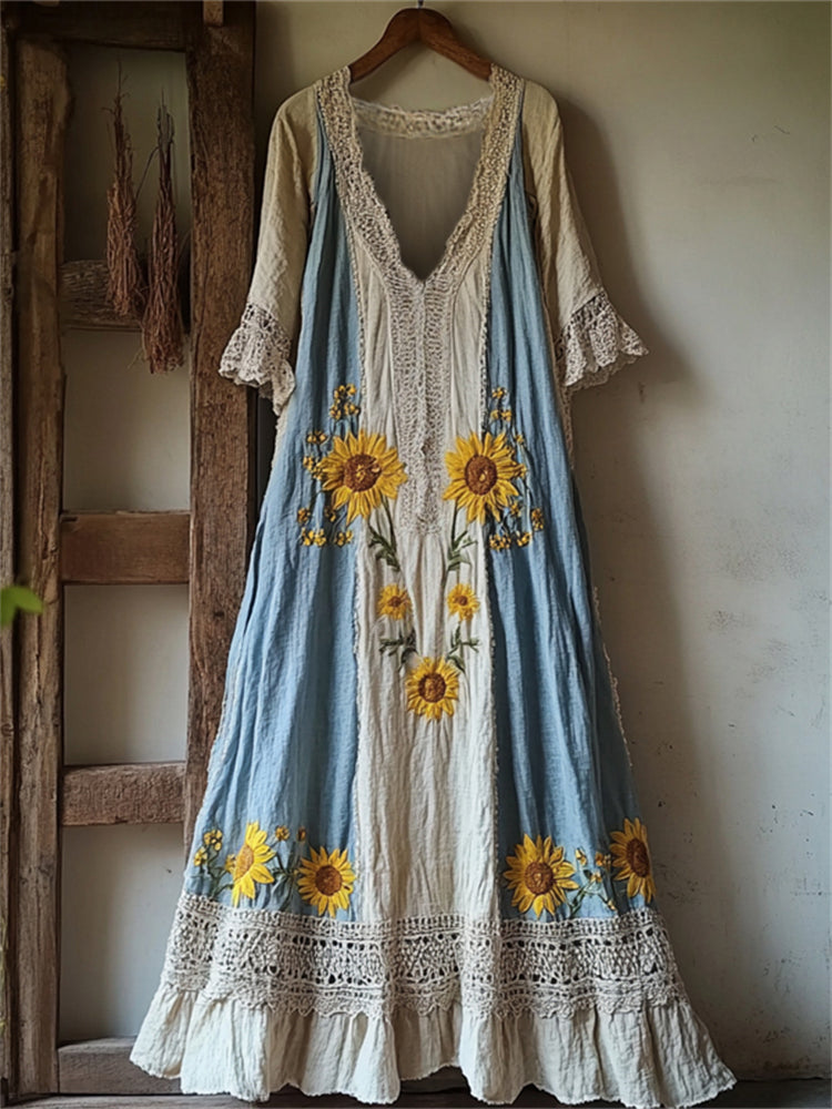 Zeitloser Vintage-Stil Kleid