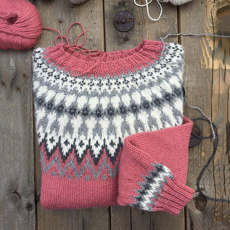 Zeitloser Vintage-Stil Pullover