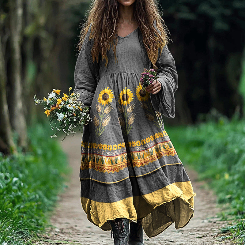 Klassisch gestaltete Kleid