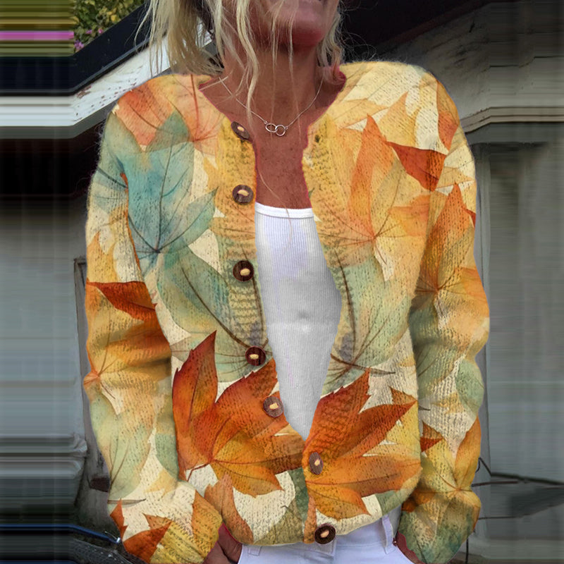 Klassische Vintage Strickjacke