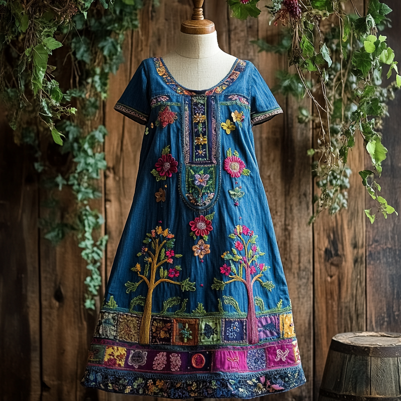 Durchdacht gestaltete Kleid