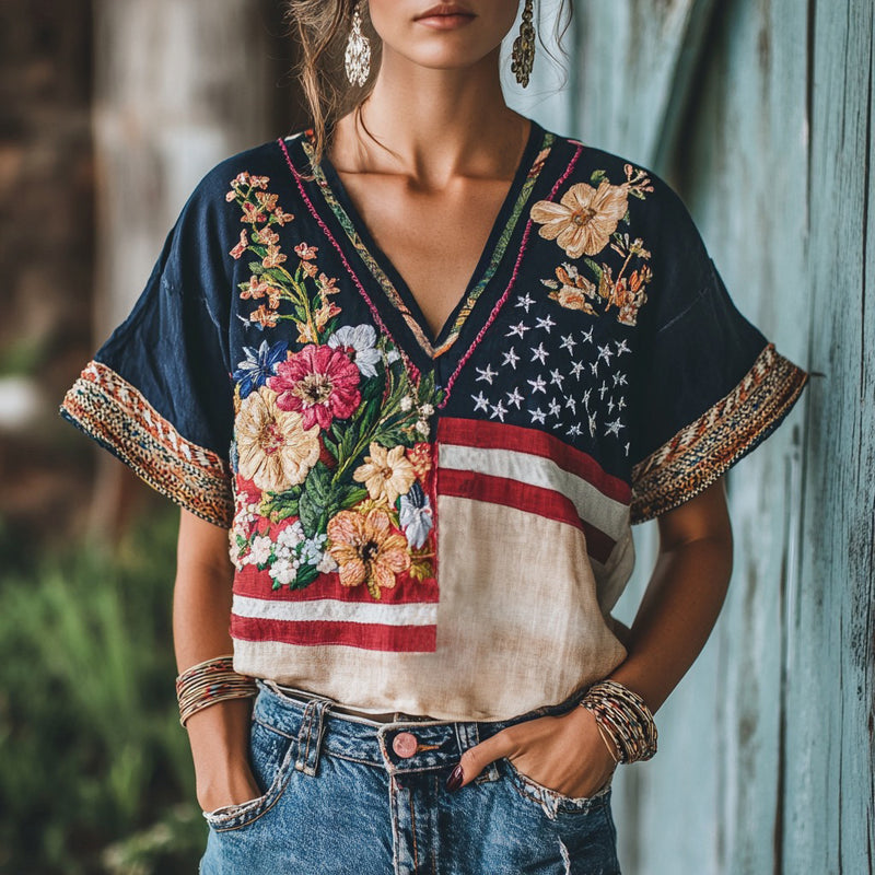 Vintage inspirierte Top