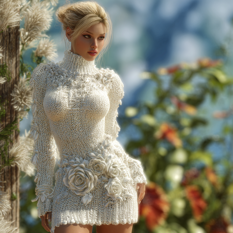 Elegant gestaltete Kleid