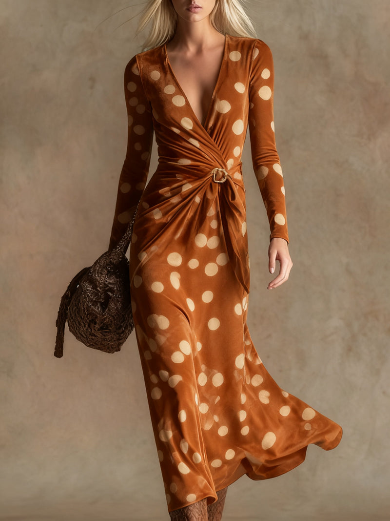 Anmutig gestaltete Kleid