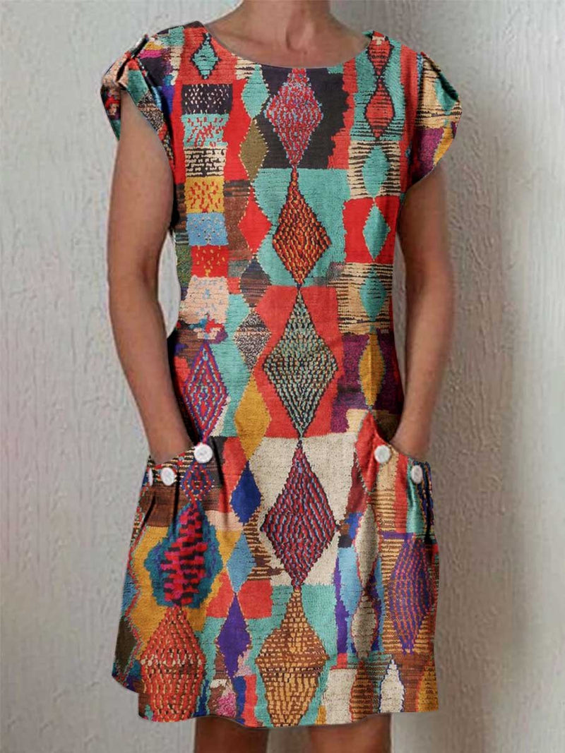 Zeitloser Vintage-Stil Kleid