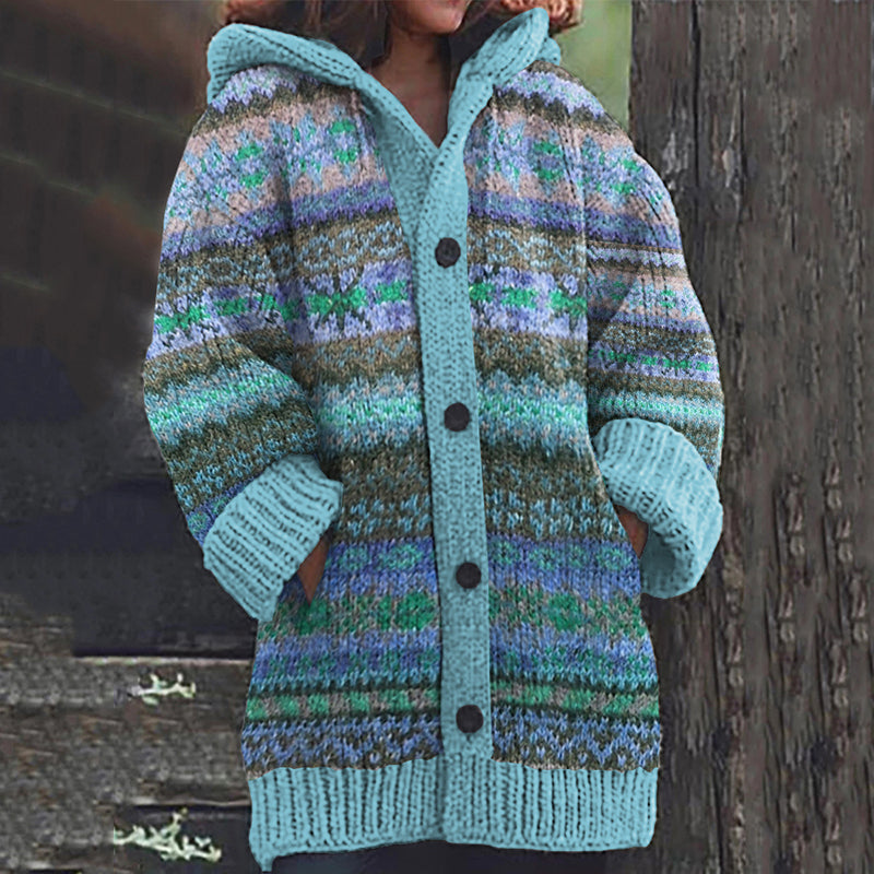 Wunderschön gefertigte Strickjacke