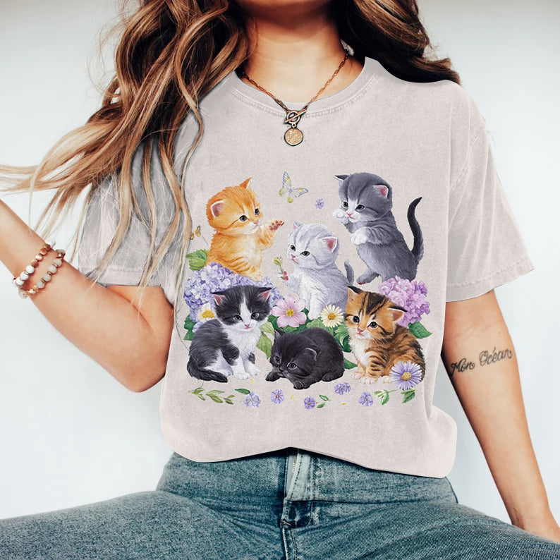 Zeitloser Vintage-Stil T-Shirt