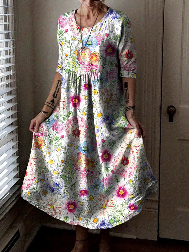Anmutig gestaltete Kleid
