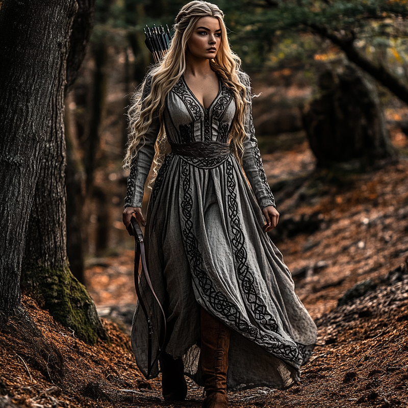 Elegant gestaltete Kleid
