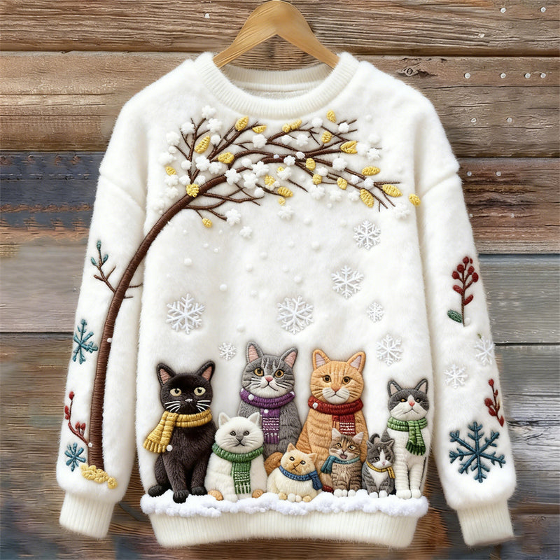 Klassischer Vintage-Pullover
