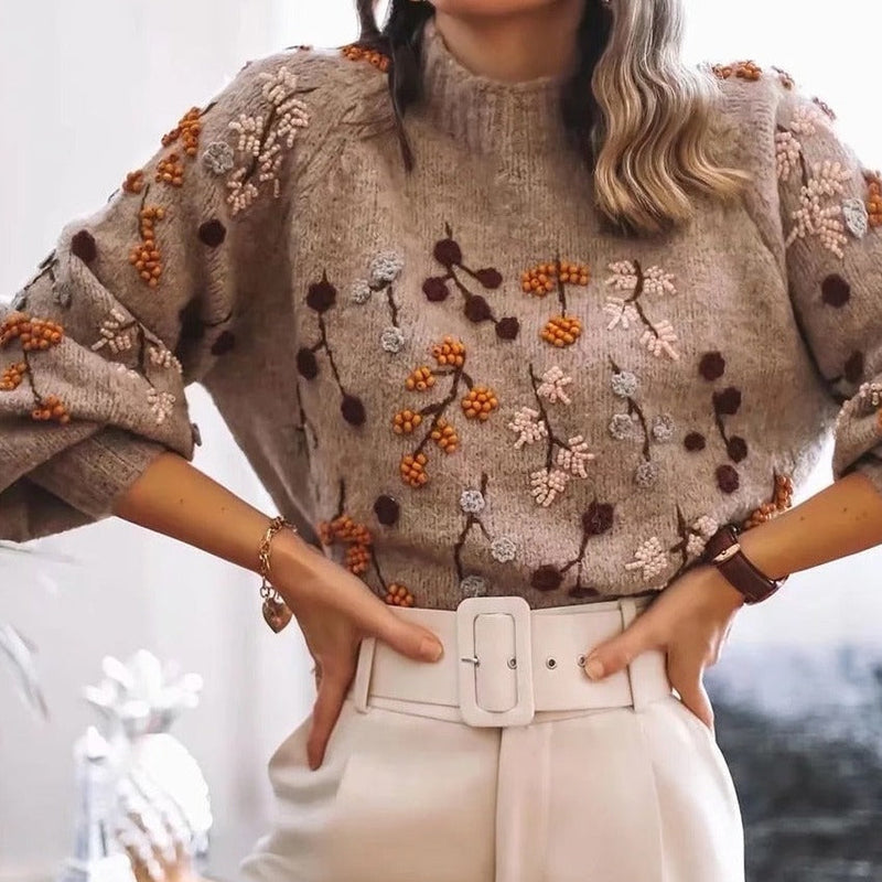 Klassisch designter Pullover
