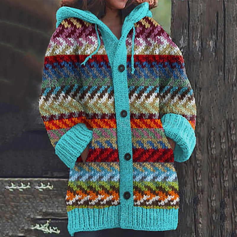 Anmutig gestaltete Strickjacke